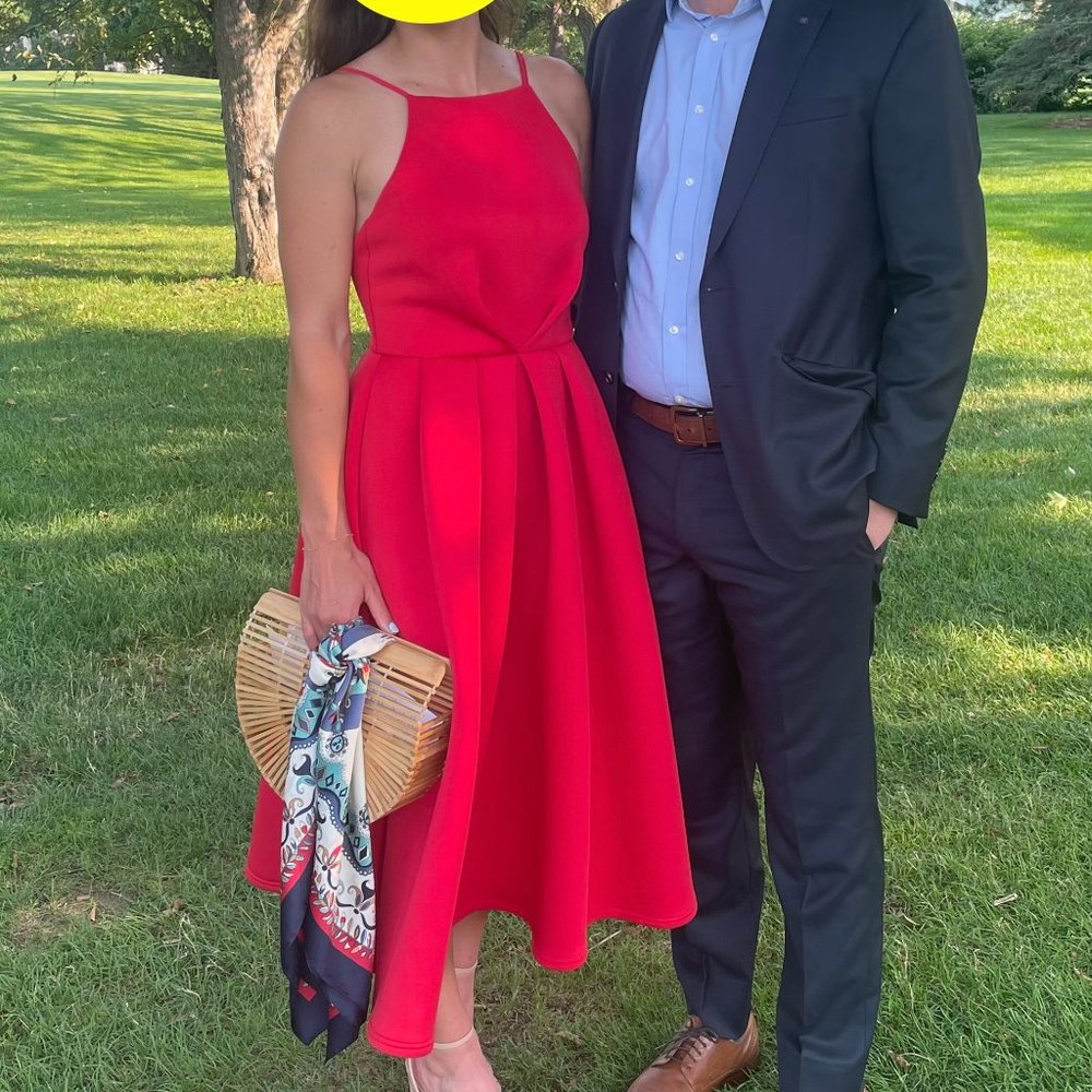 Red Midi Dress